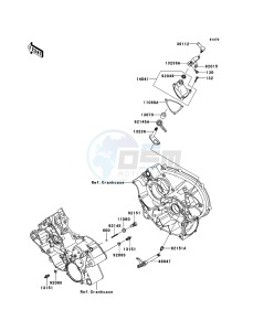 KVF650_4X4 KVF650FCS EU GB drawing Gear Change Mechanism