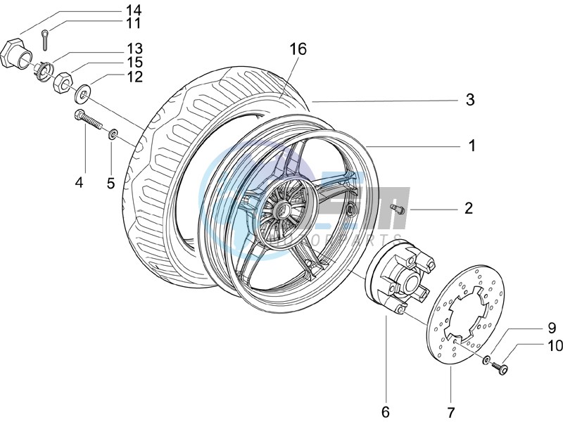 Rear Wheel