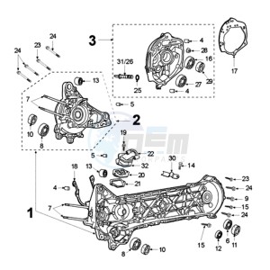 FOX N BN drawing CRANKCASE