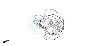 VT600C 400 drawing GASKET KIT B