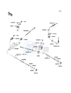 JET SKI ULTRA 300LX JT1500JBF EU drawing Cables