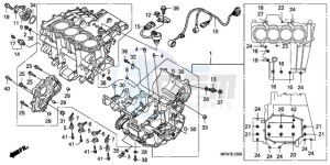 CB1000RA Europe Direct - (ED) drawing CRANKCASE