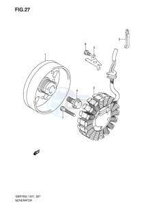 GSR750 EU drawing GENERATOR