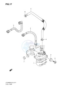 LT-Z400 (E19) drawing FUEL PUMP