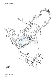 AN400 BURGMAN EU drawing FRAME