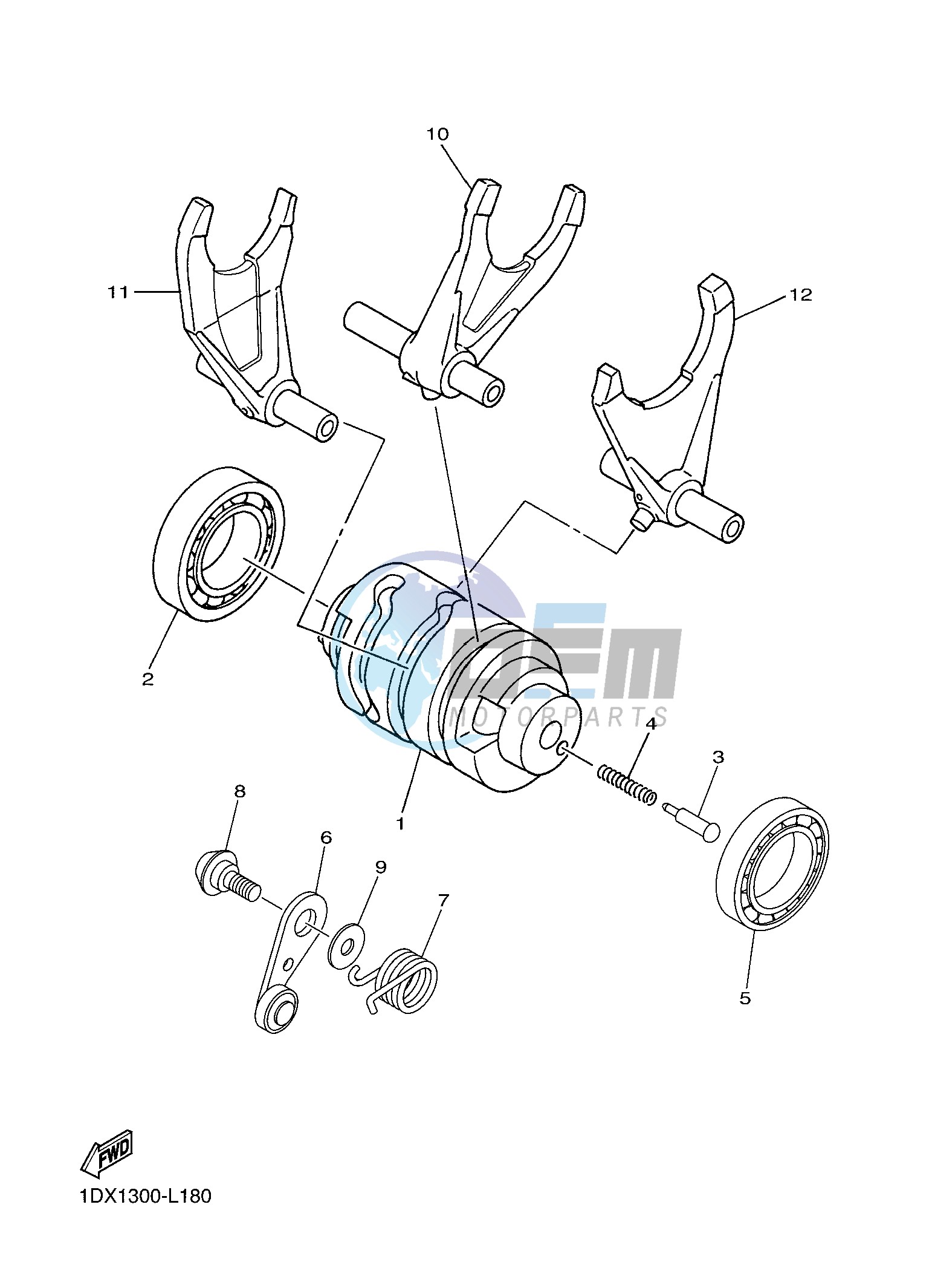 SHIFT CAM & FORK