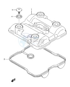 LT-A750XZ drawing CYLINDER HEAD COVER