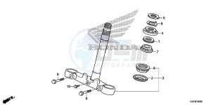 CBR300RF CBR300R Europe Direct - (ED) drawing STEERING STEM