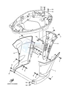 F350AETU drawing BOTTOM-COVER-3