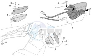 RSV 2 1000 drawing Taillight