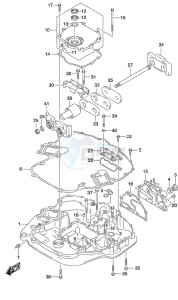 DF 250AP drawing Engine Holder