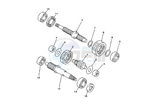 YP MAJESTY 250 drawing GEAR GROUP