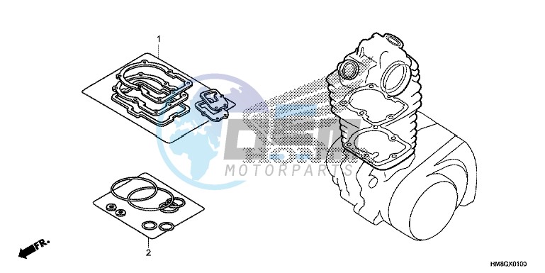 GASKET KIT A