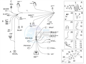 RS4 125 4T (AU, CA, EU, HK, J, RU, S, USA) drawing Front electrical system