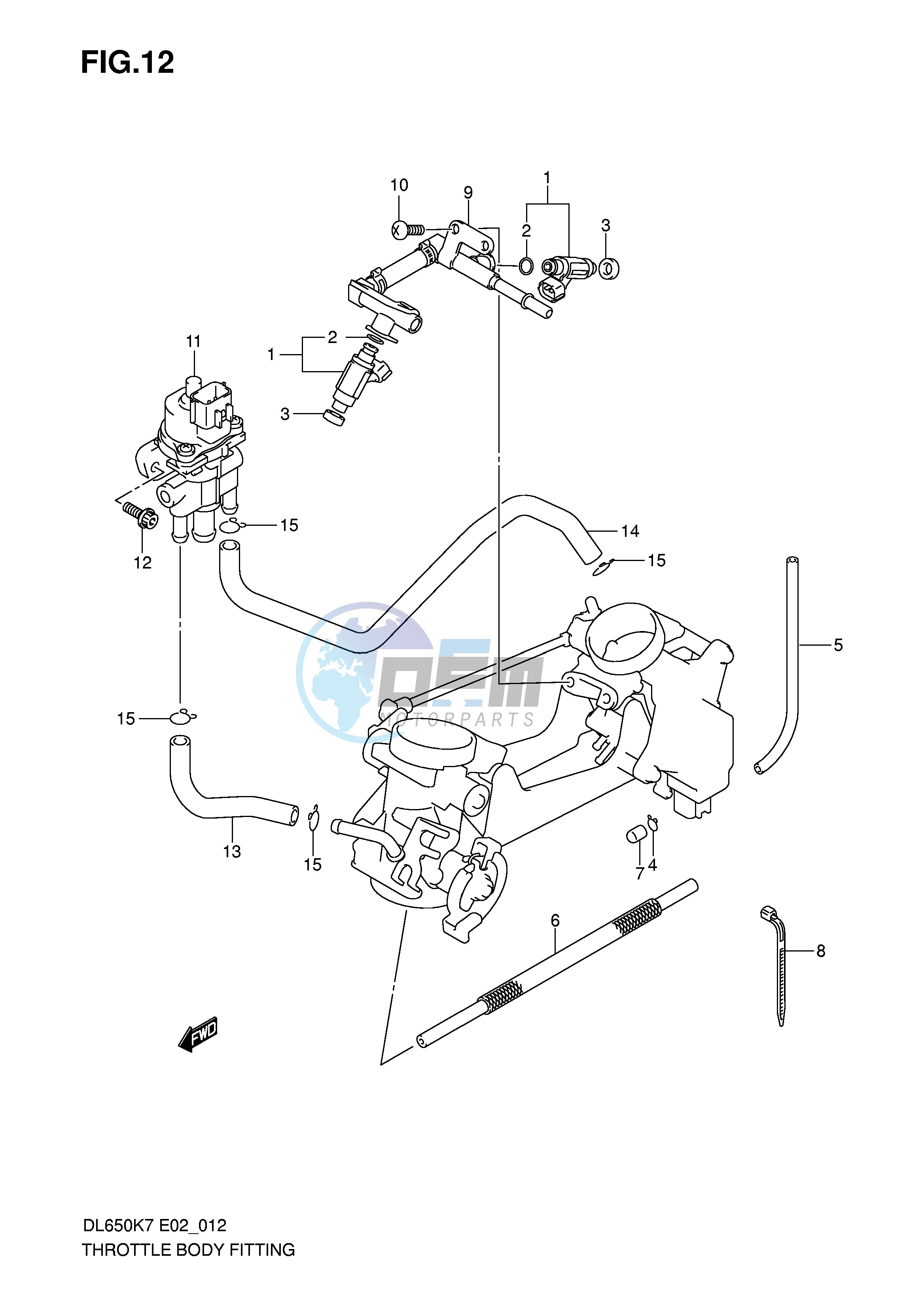 THROTTLE BODY FITTING