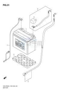 GSX-R600 (E3) drawing BATTERY