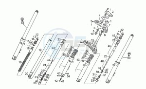 California 1100 EV (V11 EV Usa) EV (V11 EV Usa) drawing Front fork