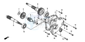 FES250 FORESIGHT drawing TRANSMISSION