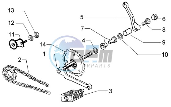 Crank Spindle