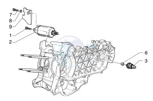 Super Hexagon 180 GTX 12 inch drawing Starter assembly