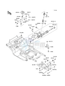 KAF 620 E [MULE 3010 4X4] (E1-E5) [MULE 3010 4X4] drawing FRAME-- KAF620-E4_E5- -