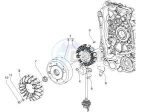 Fly 50 2t drawing Flywheel magneto