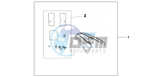 KIT SEAT COWL SE