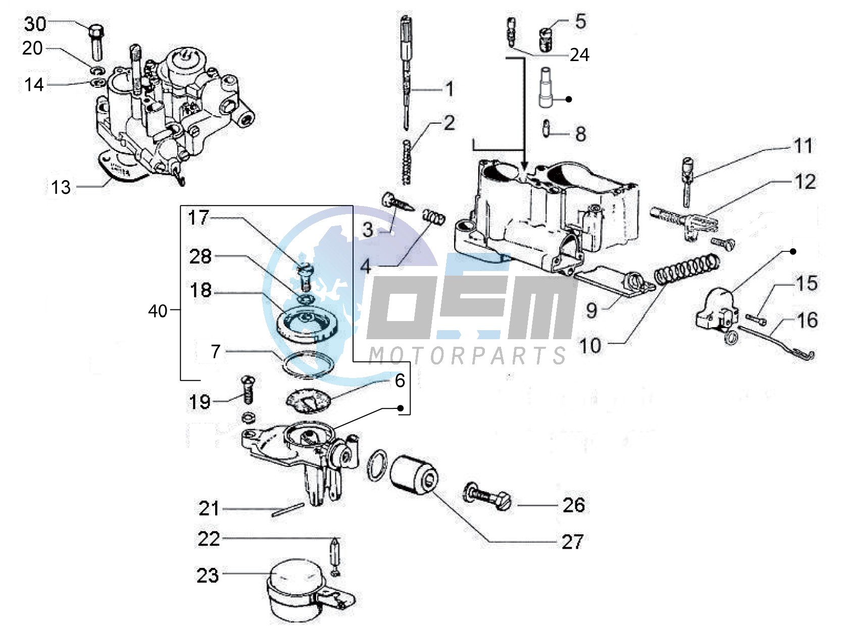 Carburetor's components