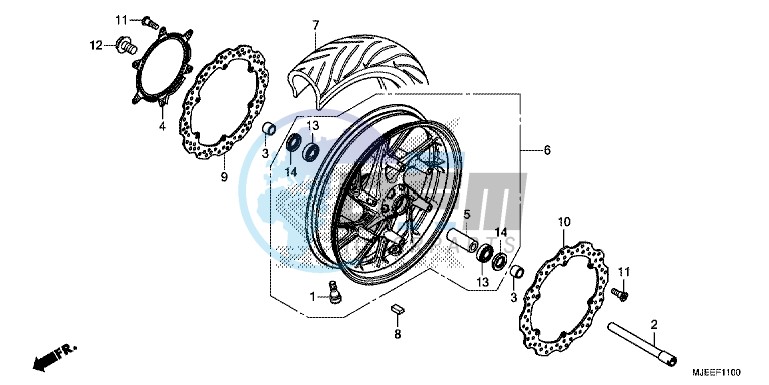 FRONT WHEEL