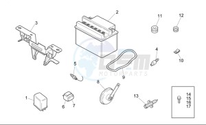 RS 250 drawing Electrical system