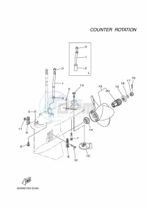 FL200GETX drawing PROPELLER-HOUSING-AND-TRANSMISSION-2