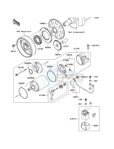 Z750 ZR750J6F FR GB XX (EU ME A(FRICA) drawing Starter Motor