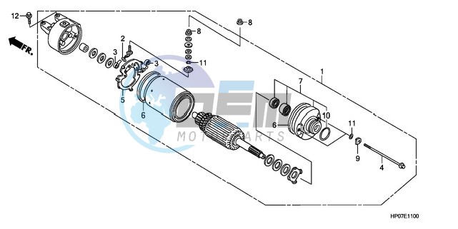 STARTING MOTOR