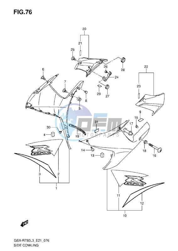 SIDE COWLING L3 ( AA3 )