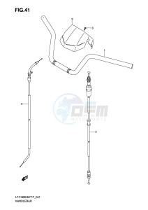 LT-F400 (P17) drawing HANDLEBAR