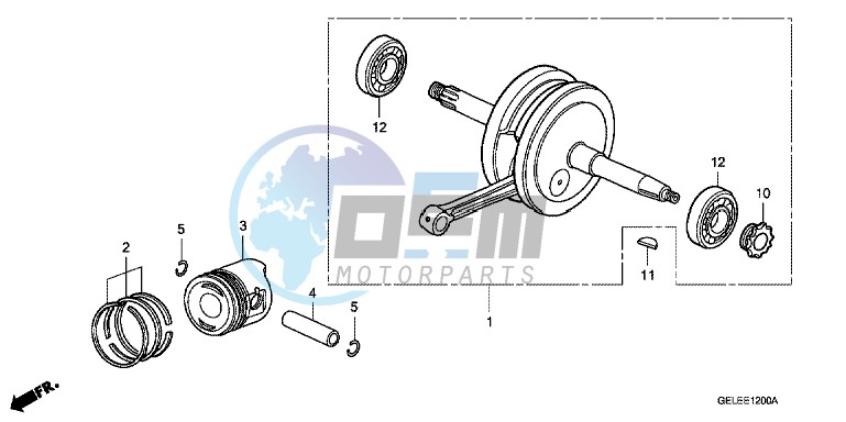 CRANKSHAFT/ PI STON