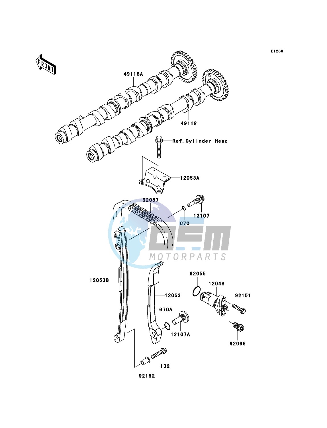 Camshaft(s)/Tensioner