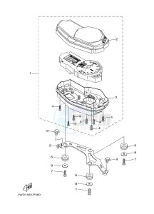 YZF-R25A 249 (BS82) drawing METER