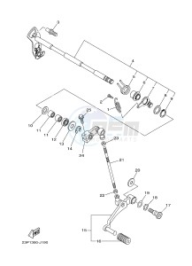 XT1200Z SUPER TENERE ABS (2BSC) drawing SHIFT SHAFT