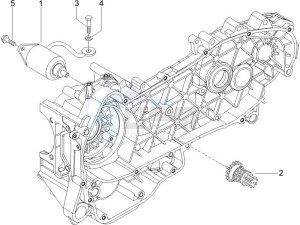 Runner 125 VX 4t Race drawing Starter - Electric starter