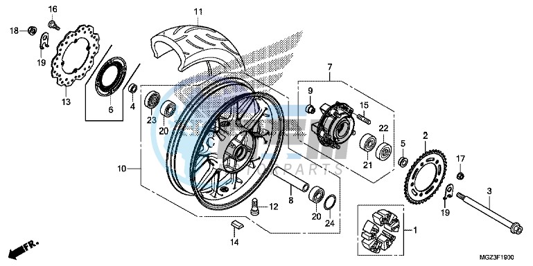 REAR WHEEL