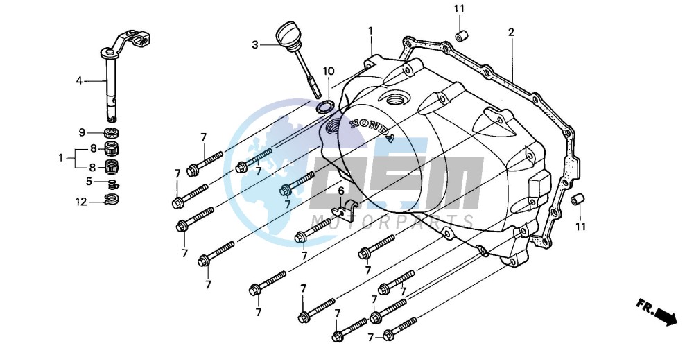 RIGHT CRANKCASE COVER