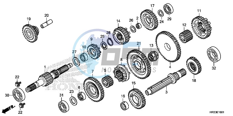 TRANSMISSION (TRX420FE1/FM1/FM2/TE1/TM1)