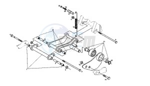 BOULEVARD - 125 CC 4T EU3 drawing SWING ARM