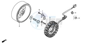 CB900F CB900F drawing GENERATOR