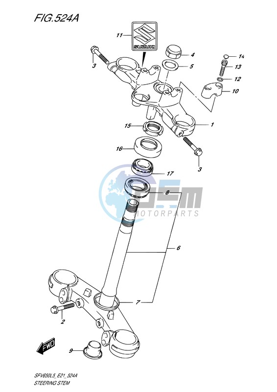 STEERING STEM