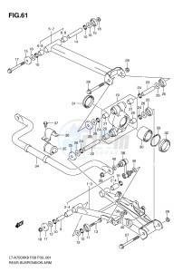 LT-A750X (P28-P33) drawing REAR SUSPENSION ARM