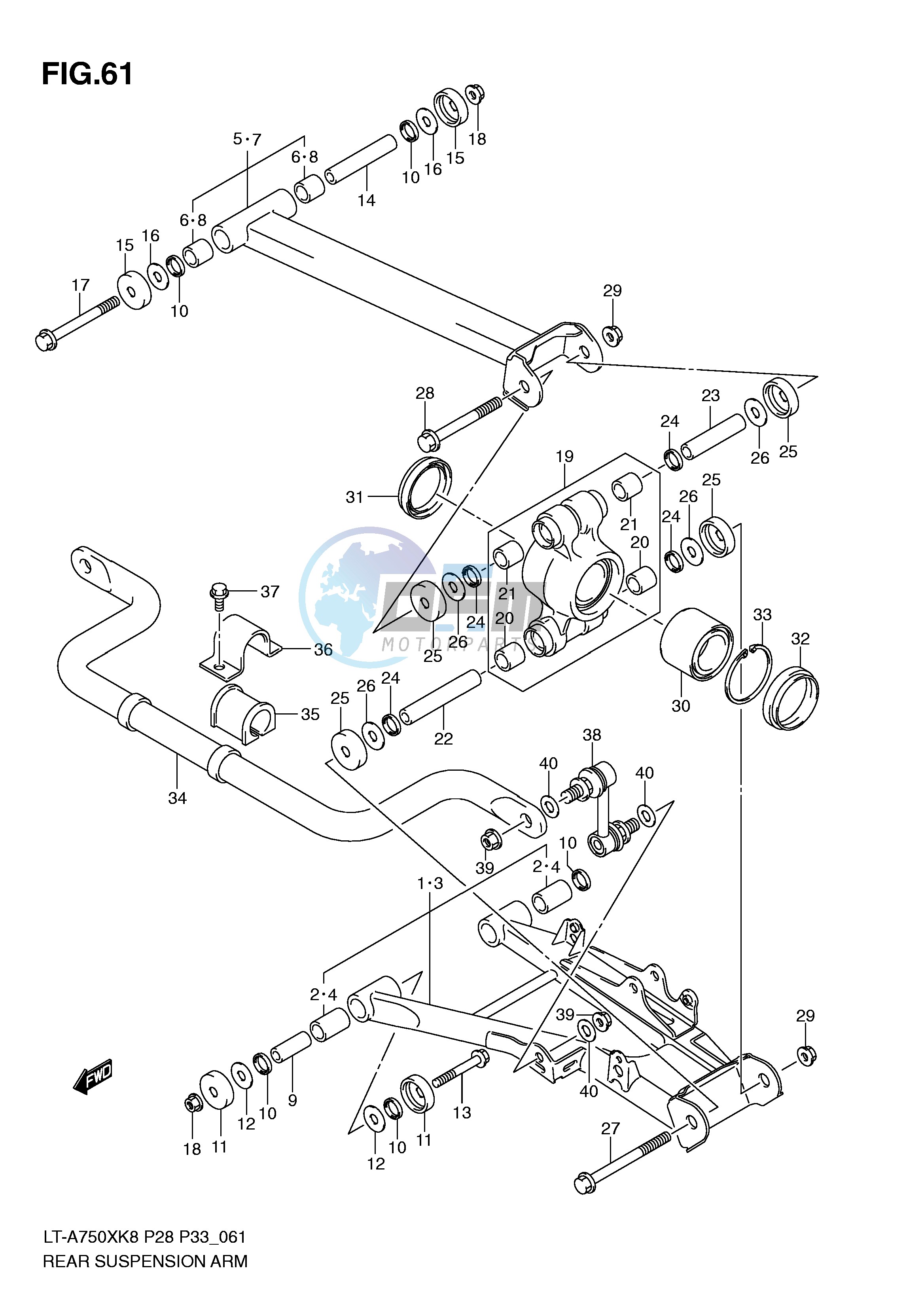 REAR SUSPENSION ARM