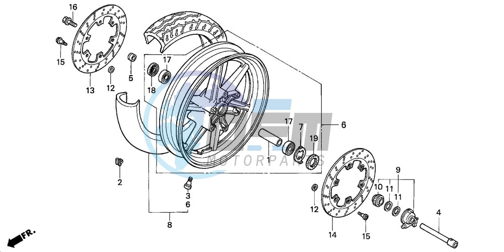 FRONT WHEEL