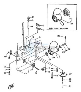 25J drawing LOWER-CASING-x-DRIVE-2